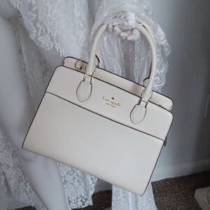 Kate Spade Elegant Ivory Satchel